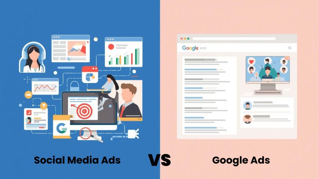 Social Media Ads vs. Google Ads?